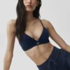 Splendor Bra - Navy/White