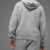 Sports Club Sweater Knit Hoodie - Athletic Heather Grey