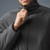 Stretch Woven Notable Jacket - Anthracite