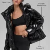 Stunner Puffer Jacket - Black