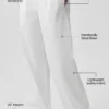 Suit up Trouser (Regular) - White/Black