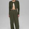 Supernatural Sweater Cardigan - Green Olive