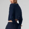 Supernatural Sweater Cardigan - Navy