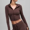Sway Full Zip Hoodie - Brownstone