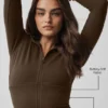 Sway Full Zip Hoodie - Espresso