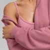 Sweet Escape Zip up Hoodie - Pink Wild Rose