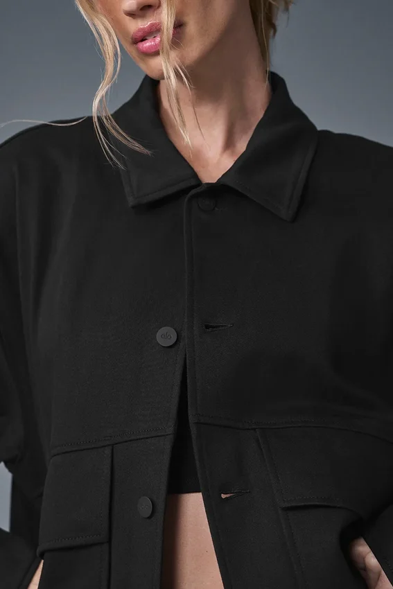 Unisex One up Jacket - Black