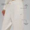 Waffle Weekend Escape Jogger - Ivory