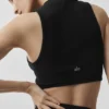 Wellness Rib Flaunt Tank - Black