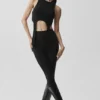 Wellness Rib Flaunt Tank - Black