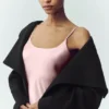 Wool Blend Nightfall Long Coat - Black