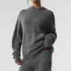 Wool Cashmere New Class Hoodie - Platinum Grey